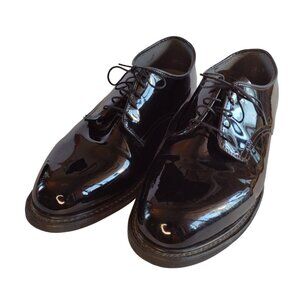 Avonite Hypalon Mens Black Shoes Vibram Leather Oil Resisting Size US 13.5